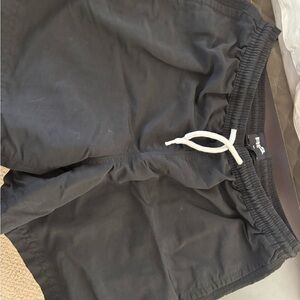 RSQ Black Flat Front Men Shorts